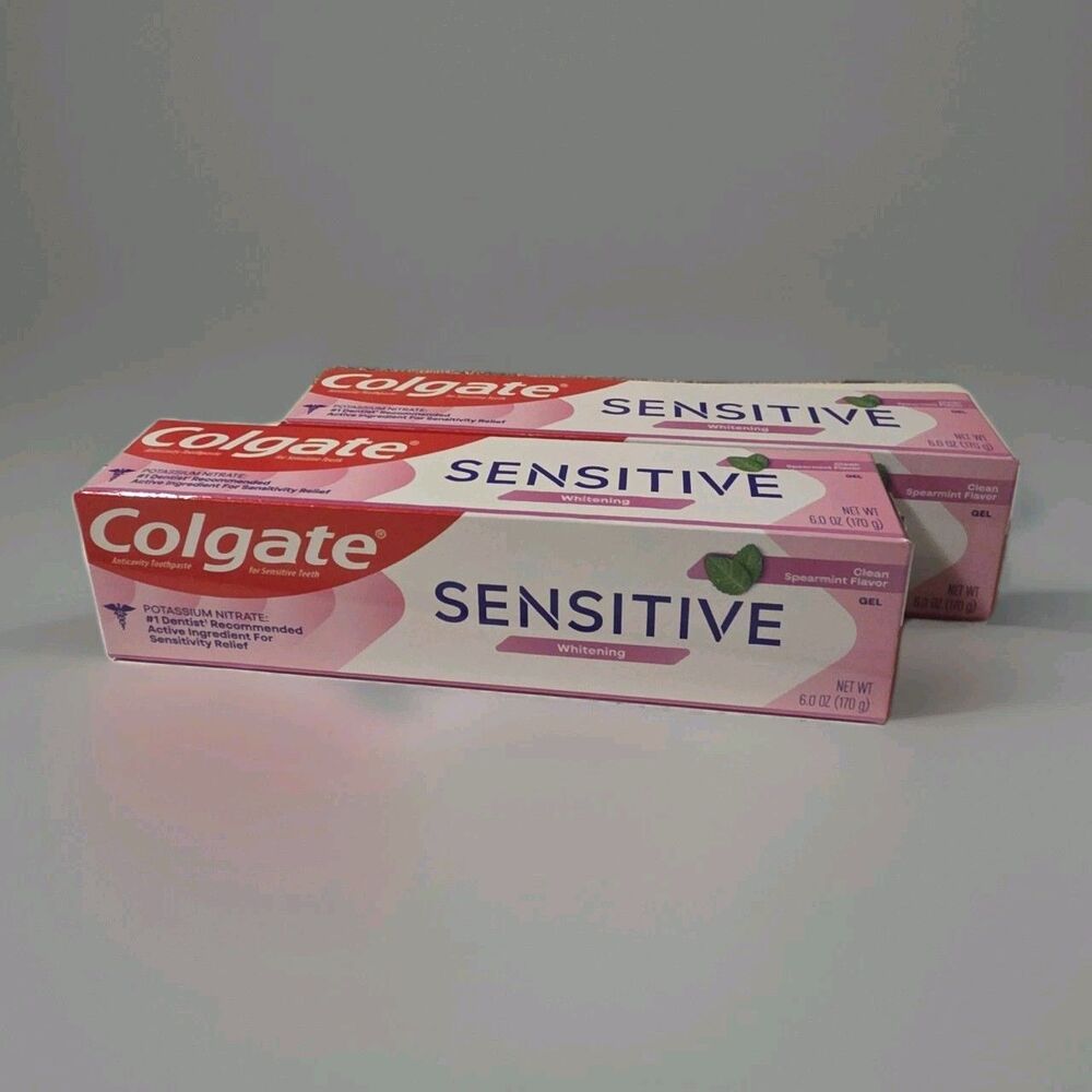2 Colgate Sensitive Complete Protection Mint Clean Toothpaste 6 oz New FREE SHIP